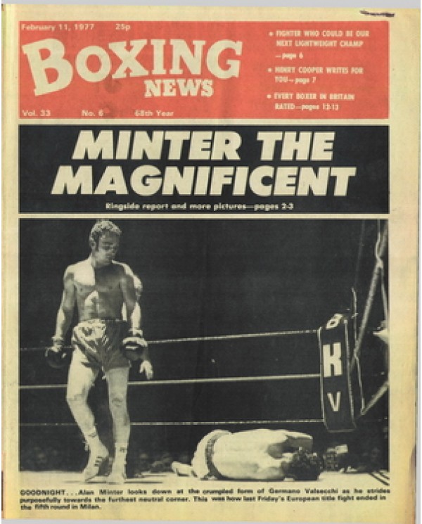 Boxing News magazine  11.2.1977 Download pdf
